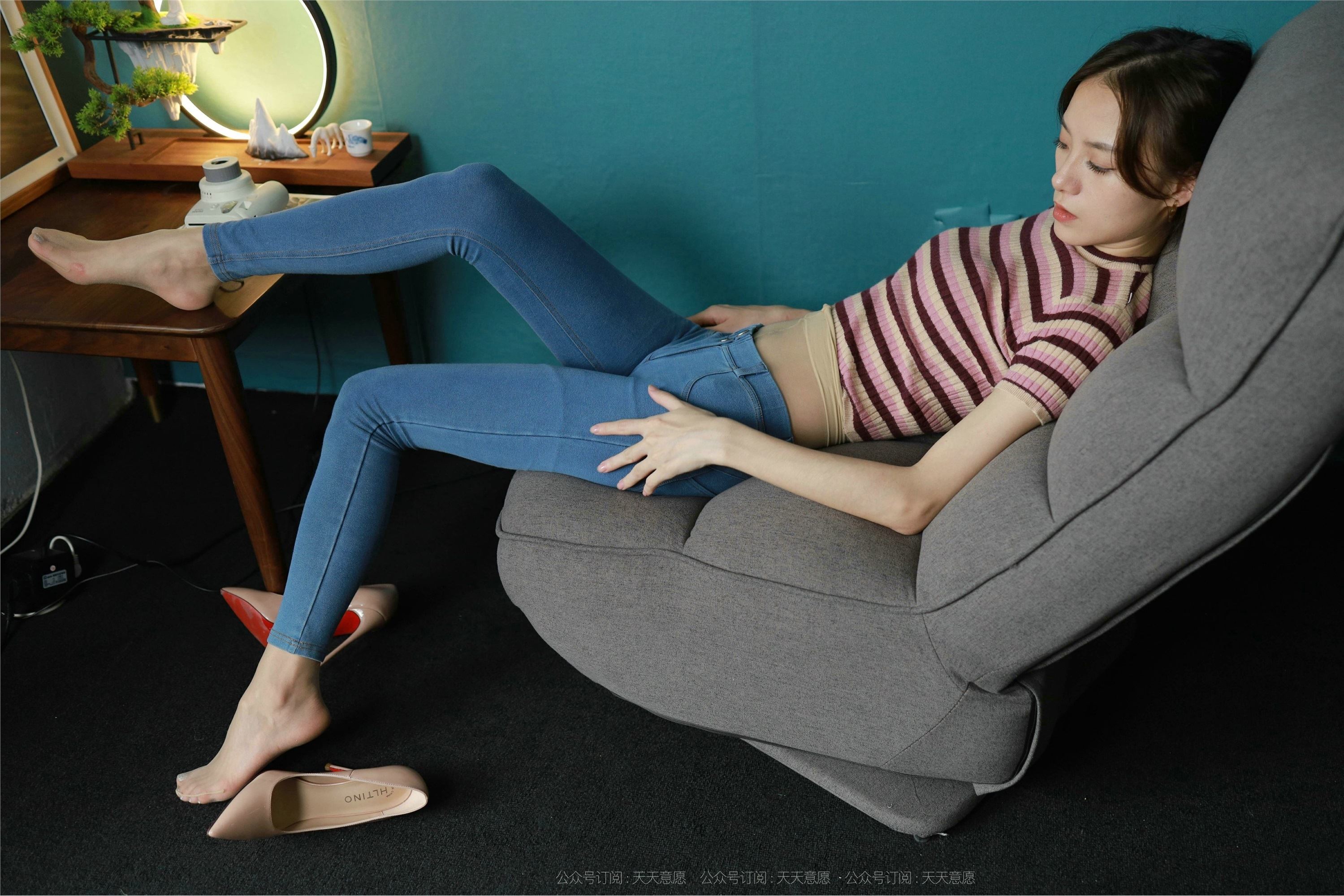 IESS异思趣向  2021.09.01 丝享家906：小六《牛仔裤里丝》